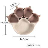 Silicone Baby Feeding Set with Suction Bowl & Plate | BPA-Free Toddler Tableware