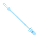 Silicone Chain Fastened Strap for Baby Pacifier Teething Clip Newborn Teether Chain Nipple Holder Nursing Accessories