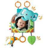 Baby Car Seat Mirror Infant Car Back Seat Rear View Mirror Kids Monitor Adjustable Education Sensory Toys for Children Travel