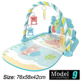 Baby Piano Play Mat & Activity Gym – Kick & Play Tummy Time Toy
