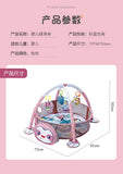 Baby Play Gym & Activity Mat – Tummy Time Playmat with Toys