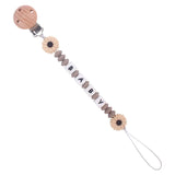 New Custom Pacifier Clips Nipple Dummy Holder Chain Holder Newborn Soother Chains Infant Feeding Soother Teething Toy Chew Gifts