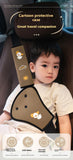 Kids Car Safety Belt Adjuster Anti-Pinch Neck Great Belly Protector Car Seat Accessories Cartoon Car Seat Belt Protectors