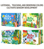 Montessori Busy Book for Toddlers – Reusable Matching Activity Toy