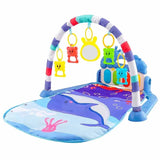 Baby Activity Gym Play Mat with Piano | Musical Tummy Time Toy