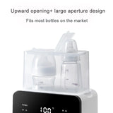 Multifunction Baby Bottle Warmer Newborn Babies Milk Double Nursing Bottle Heater Sterilizer with Accurate Temperature Control