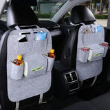 Kids Car Backseat Organizer with Tablet Holder – Travel Storage & Seat Protector