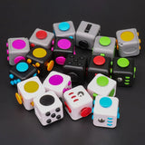 Fashion 2.8Cm Decompression Dice Anti-Stress Relieve Adult Children Sensory Gift Fidget Toys Fingertip Press Button Toy For Kids