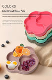 Silicone Baby Feeding Set with Suction Bowl & Plate | BPA-Free Toddler Tableware