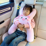 Kids Car Seat Belt Pillow Travel Neck Support