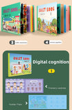 Quiet Book Magic Sticker Toy Baby Educational Montessori Early Education Children Enlightenment Cognitive Material Package