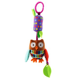 Baby Hanging Toys for 0 3 6 12 Months Rainbow Activity Plush Animal Stroller Toy for Baby Car Seat Crib Travel Sensory Baby Toy