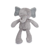 Cartoon Animal Stuffed Baby Toy with Hanging Rattle Soft Plush Wind Chimes Gift for Bed Crib Car Seat Travel Stroller