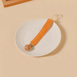 Baby Cute Printing Pacifier Clip Kid Beech Clip Cotton Holder Chain Nipple Bracket Holder For Newborn Gift Kids Toy Dummy Clip