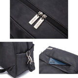 Soboba Solid Fashion Diaper Backpack for Baby Care Waterproof Multi-function Nappy Changing Bag for Mother Stylish Diaper Bags