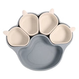 Silicone Baby Feeding Set with Suction Bowl & Plate | BPA-Free Toddler Tableware