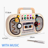 Kids Lights Busy Board Montessori Sensory Toys Switch LED Light Games Activity Board Thinking Education Baby Travel Toys 2-6year