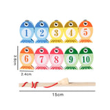 Montessori Wooden Fishing Game | Alphabet & Number Learning Toy