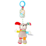 Baby Hanging Toys for 0 3 6 12 Months Rainbow Activity Plush Animal Stroller Toy for Baby Car Seat Crib Travel Sensory Baby Toy