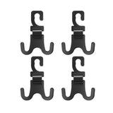 2 Pcs Car Seat Headrest Double Hook Hook Car Multifunctional Durable Bracket for Bicycle Handbag High Power Stroller Hook