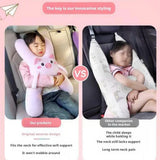 Kids Car Seat Belt Pillow Travel Neck Support