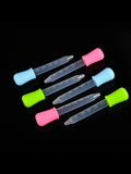 5/10 Pcs 5ml Small Silicone Plastic Pipette Dropper Feeding Medicine Liquid Eye Ear Pipette Dropper Lab Experiment Toys Gift
