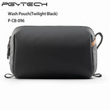 PGYTECH Wash Pouch Hanging Toiletry Bag for Men, Waterproof Dopp Kit Travel Makeup Bag Organizer for Toiletries & Cosmetics