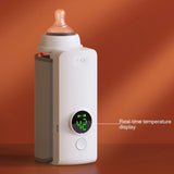 Cordless Portable Baby Bottle Warmer Convenient Travel Essential for Parents