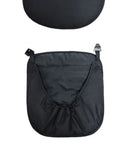 Mommy storage bag for doona Stroller accessories portable diaper bag compatible with stroller black waterproof storage bag