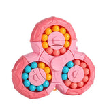 Sensory Fidget Cube Toy – Rotating Finger Skill Activity Toy for Kids