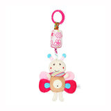 Baby Hanging Toys for 0 3 6 12 Months Rainbow Activity Plush Animal Stroller Toy for Baby Car Seat Crib Travel Sensory Baby Toy
