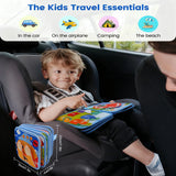 Montessori Toy Busy Board Giraffe Busy Book Preschool Learning Educational Quiet Book Sensory Travel Toy for Baby 3 4 5 6 Ages