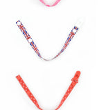 Baby Pacifier Clip Chain For Soothers Ribbon Chupetas Funny Dummy Holder Leash Strap Infant Nipple Accessories