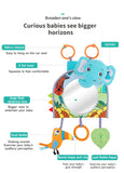 Baby Car Seat Mirror Toys Kids Monitor Adjustable Education Sensory Toys Fun Travel Infant Tummy Time Toys Babies Carseat Toys