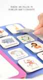 Montessori Busy Book with Stickers – My First Learning Activity Book