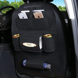 Kids Car Backseat Organizer with Tablet Holder – Travel Storage & Seat Protector
