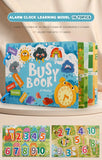 Puzzle Montessori Quiet Book Word Recognition Children's Early Education Enlightenment Stickers Book Toys