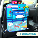 Creative Baby Cartoon Car Seat Back Organizer Kids Toys Travel Protector Cover Automobile Interior Accessories Hang Storage Bag