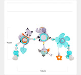 Children Activity Arch Toys Sensory Development Fine Motor Skills Toys Collapsible Hanging Mobile Toys Baby Car Seat Toys Gift