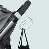 PU Baby Stroller Hooks Cart Organizer Solid Color Hanging Hook Cartoon Stroller Accessories Stroller Accessories Pram