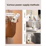 Multifunctional USB Baby Bottle Warmer with Smart Temperature Control Screen High Capacity Feeding Bottle Warmer for Newborns