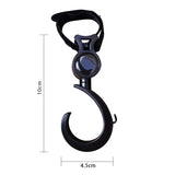 Double Hook Load-bearing Sturdy and Durable 360 Degree Rotating Adjustable Hook and Loop Fasteners Baby Stroller Accessories