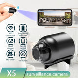 X5 HD Mini Camera WiFi Baby Monitor Indoor Safety Security Surveillance Camcorder IP Cam Audio Video Recorder