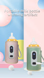 USB bottle warmer bag, baby milk insulation bag, portable multifunctional bottle warmer, suitable for home travel and cars.