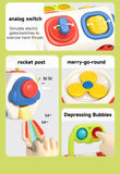 Montessori Busy Cube for Toddlers | Sensory Fidget Activity Travel Toy
