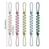 Fashion Baby Silicone Pacifier Chain, 1/4 pcs Soft Elastic Toy Straps for Teething Toys, Car Seats, Baby Travel Essentials