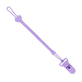 Silicone Chain Fastened Strap for Baby Pacifier Teething Clip Newborn Teether Chain Nipple Holder Nursing Accessories