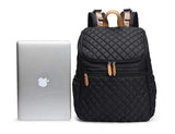 Multifunction Diaper Backpack with Insulated Bottle Pocket | Travel Baby Bag