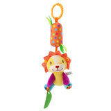 Baby Hanging Toys for 0 3 6 12 Months Rainbow Activity Plush Animal Stroller Toy for Baby Car Seat Crib Travel Sensory Baby Toy