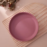 Color Kids 1PCS Food Grade Silicone Baby Plate Anti-Slip Sucker Dishes Toddler Feeding Bowl BPA Free Newborn Accessories